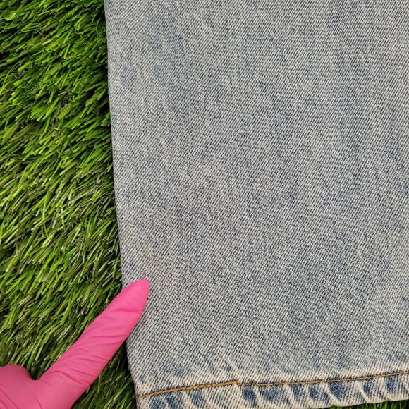 Vintage LEVIS 550 Extra-Baggy Jeans 35x29 Medium-Wash - Picture 11 of 16